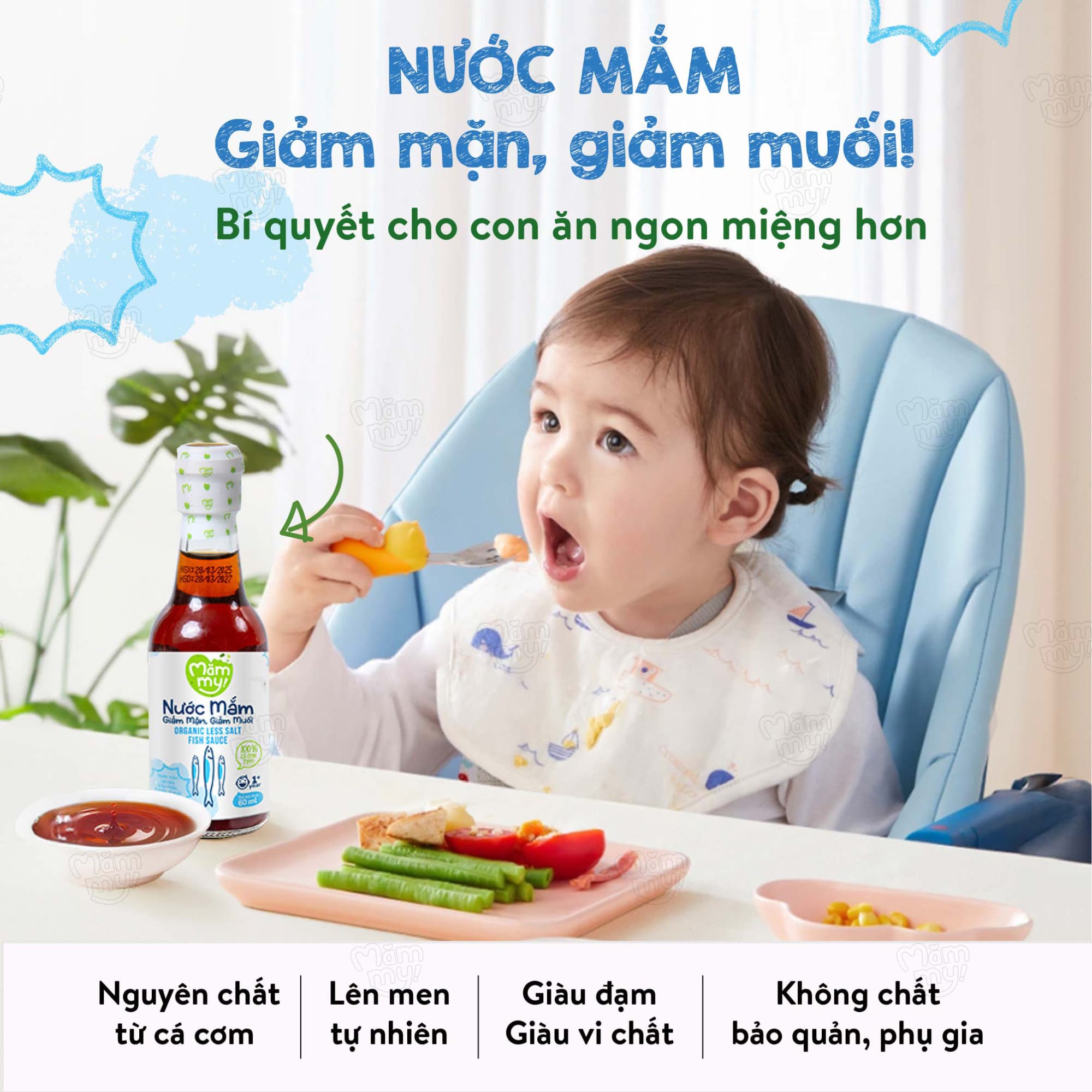 Nước mắm giảm mặn giảm muối - Chai 60ml 14