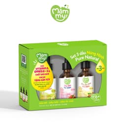 Set Dầu Núng Nính - Pure Natural 90 ml