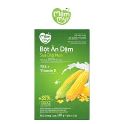 Bột ăn dặm Sữa bắp non - Hộp 140g