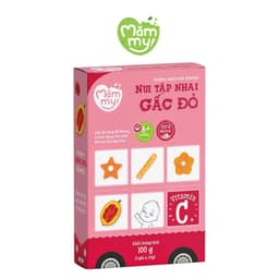 Nui gấc đỏ mini tập nhai - Hộp 100g