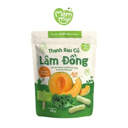 Bánh thanh rau củ Lâm Đồng vị Cải Kale & Dưa Lưới 30 g