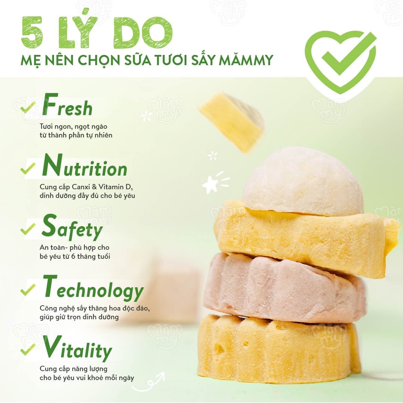 Sữa tươi sấy Vị Chuối - Hộp 14g 9