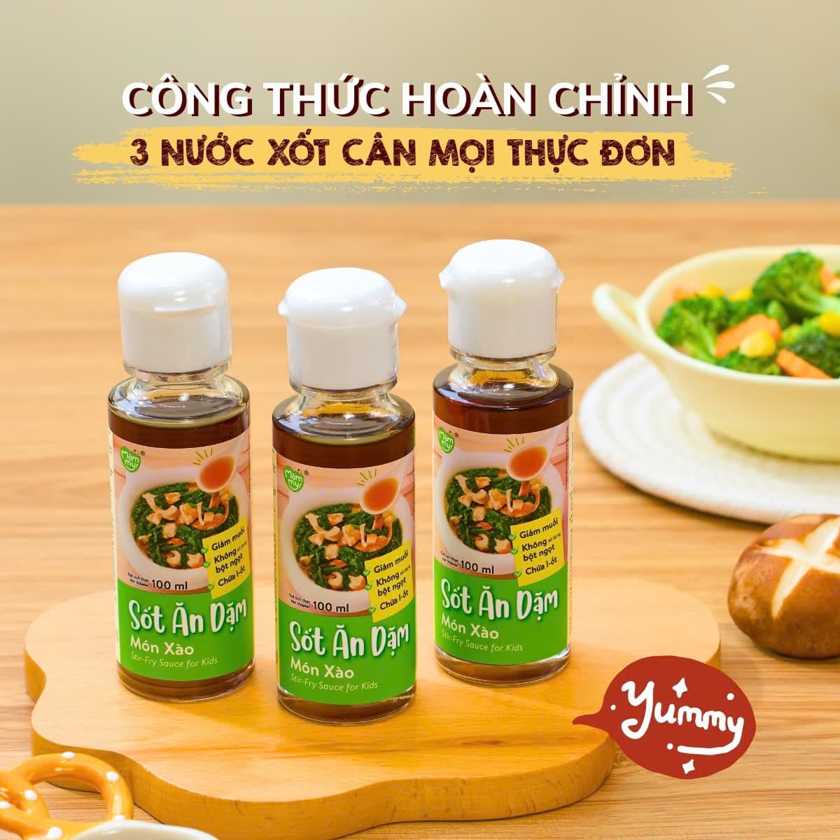 Sốt ăn dặm - Cháo & Canh 100ml 9