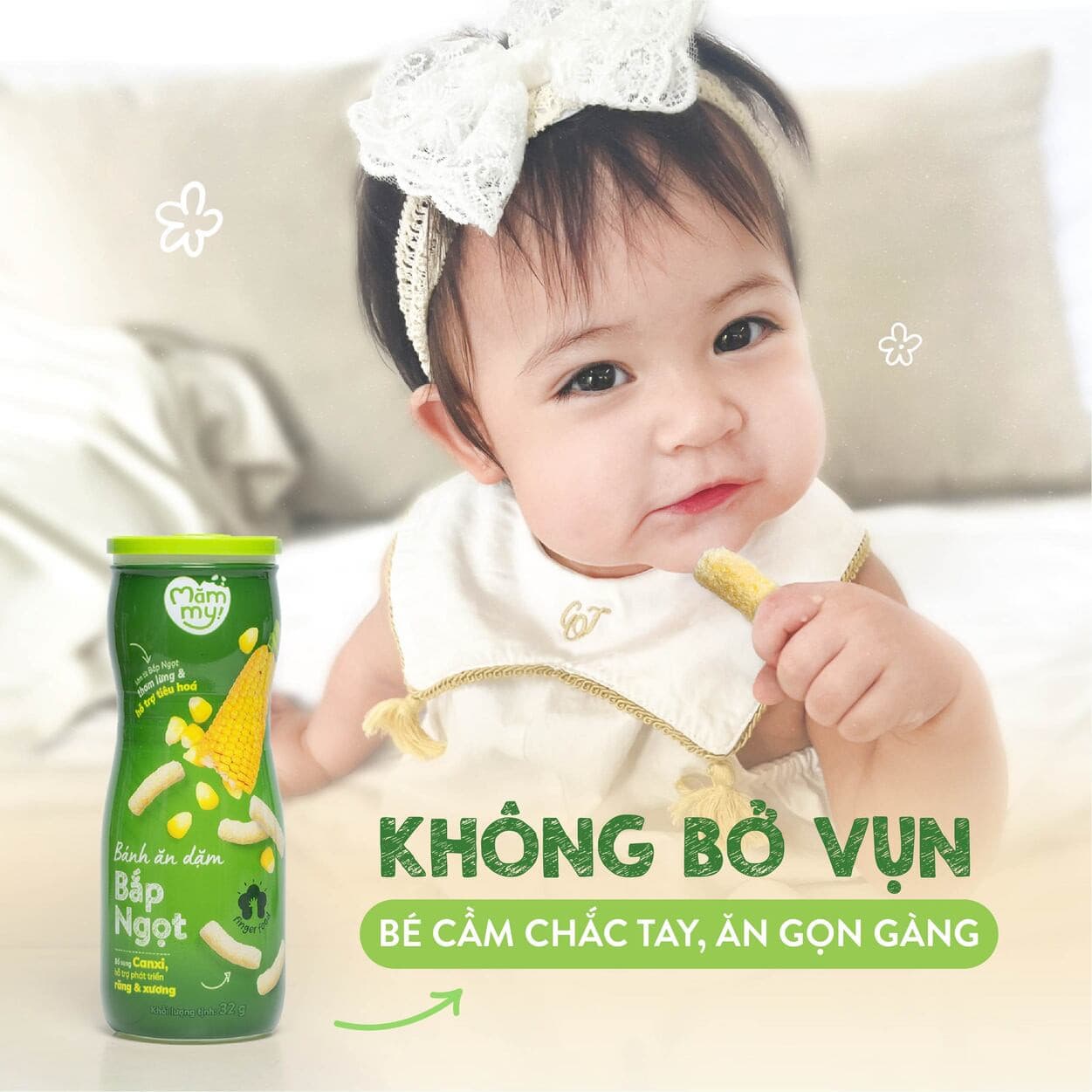 Bánh ăn dặm vị Khoai Lang Tím - Hũ 32 g 9