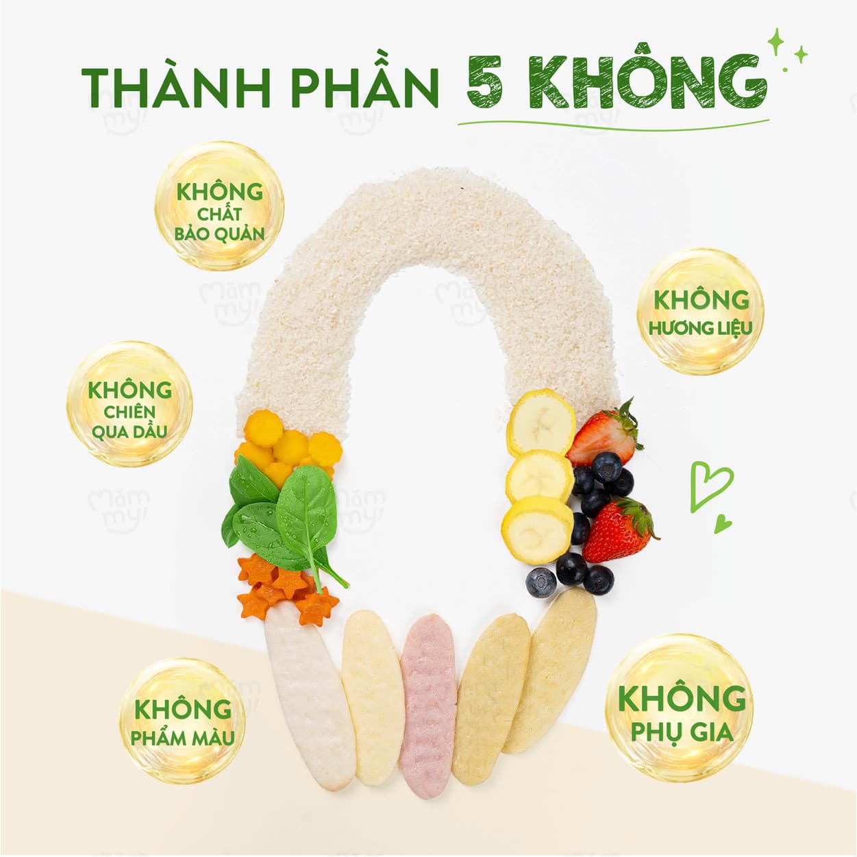 Combo 3 bánh gạo dẹt [Mua 3 tặng 2] 9