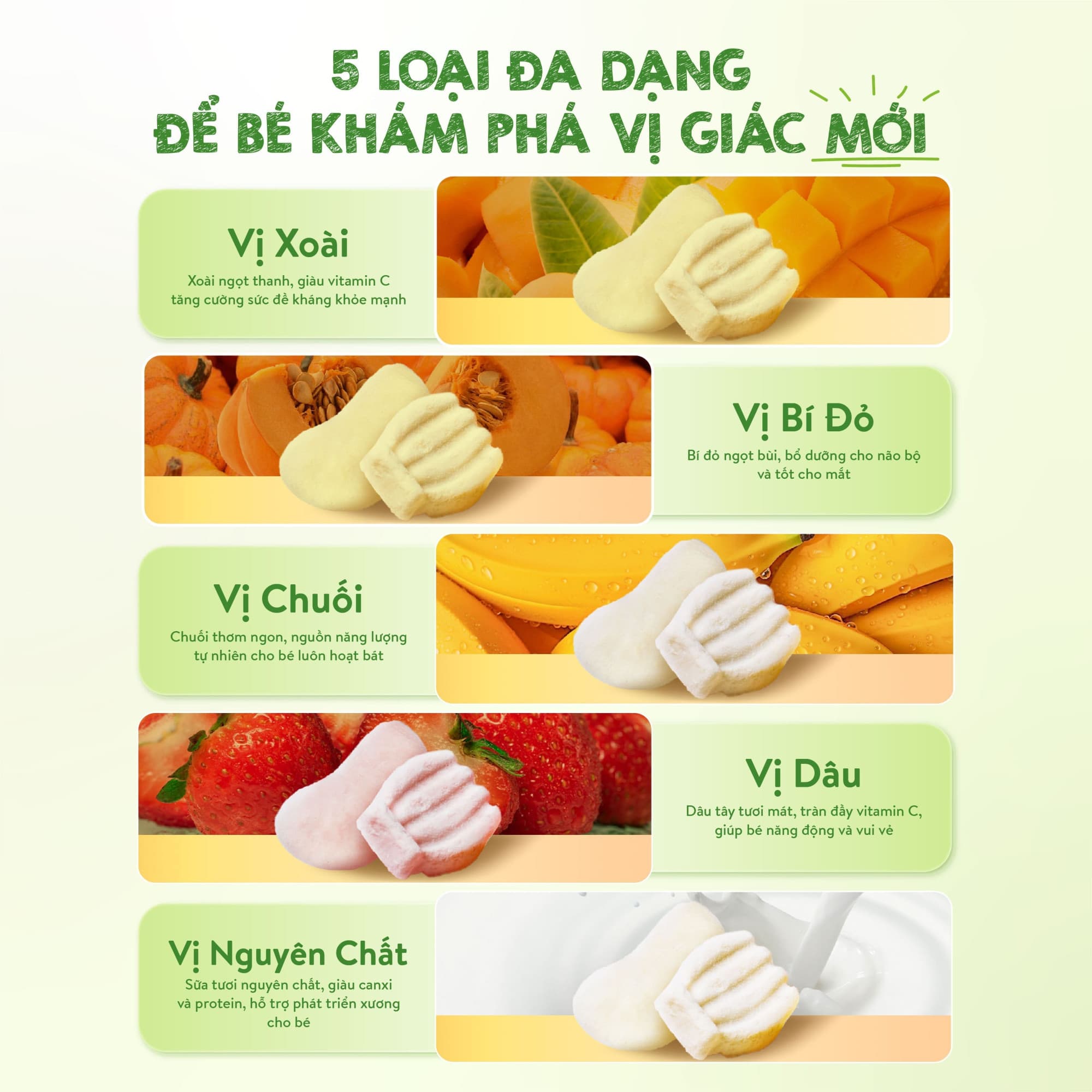 Sữa tươi sấy Vị Chuối - Hộp 14g 19