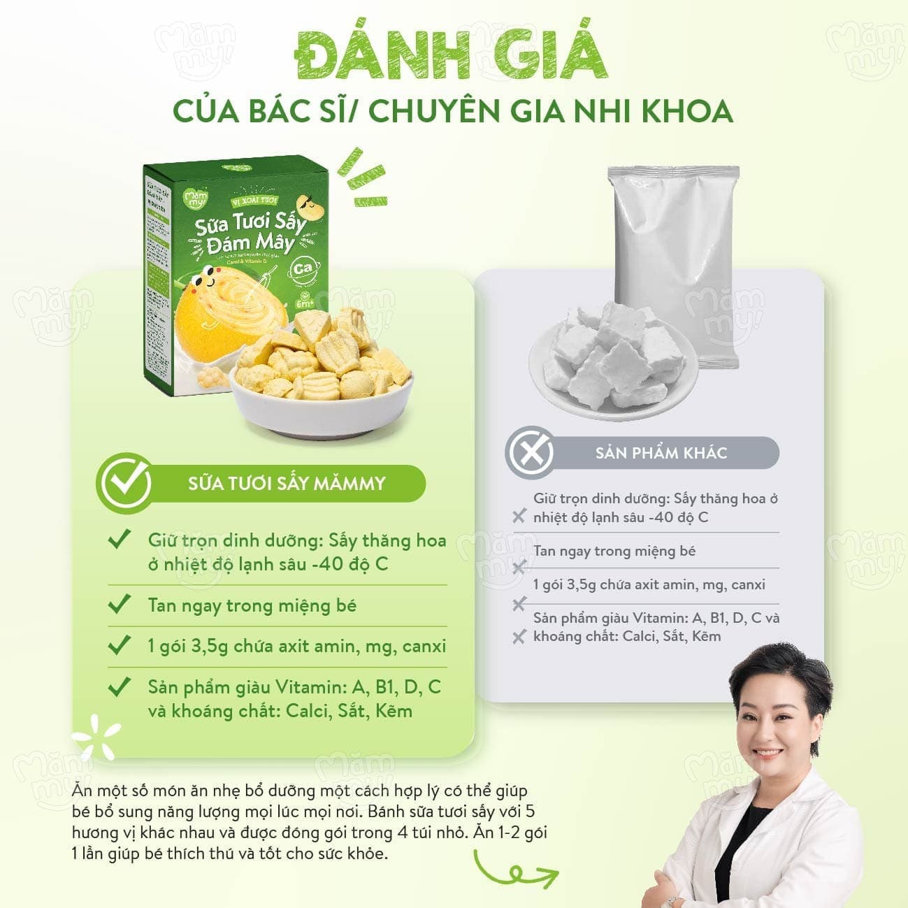 Sữa tươi sấy Vị Chuối - Hộp 14g 17