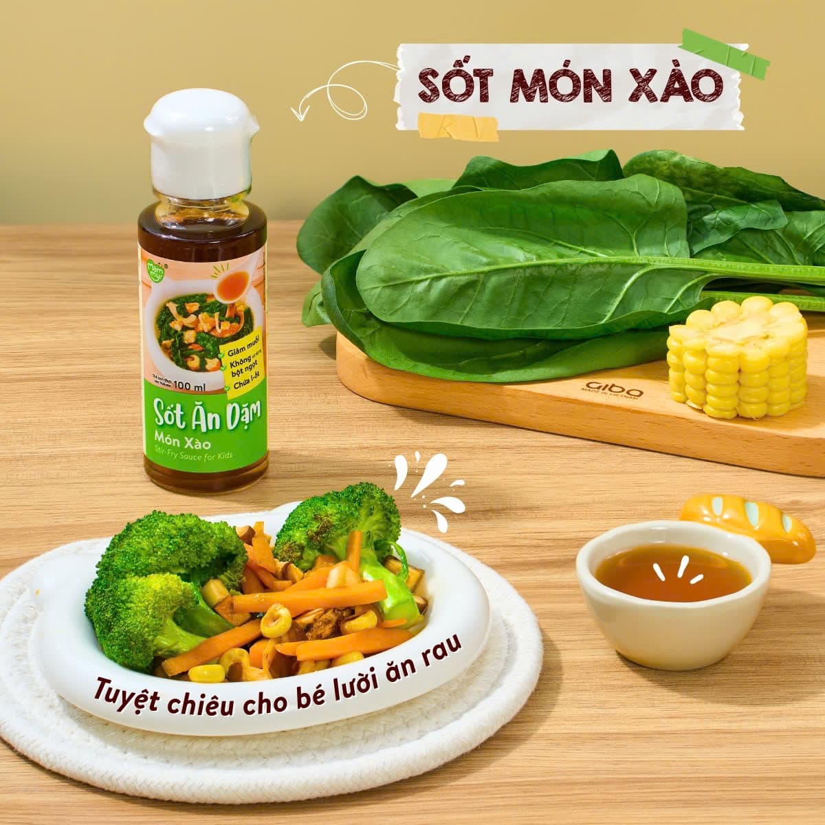 Sốt ăn dặm - Cháo & Canh 100ml 7