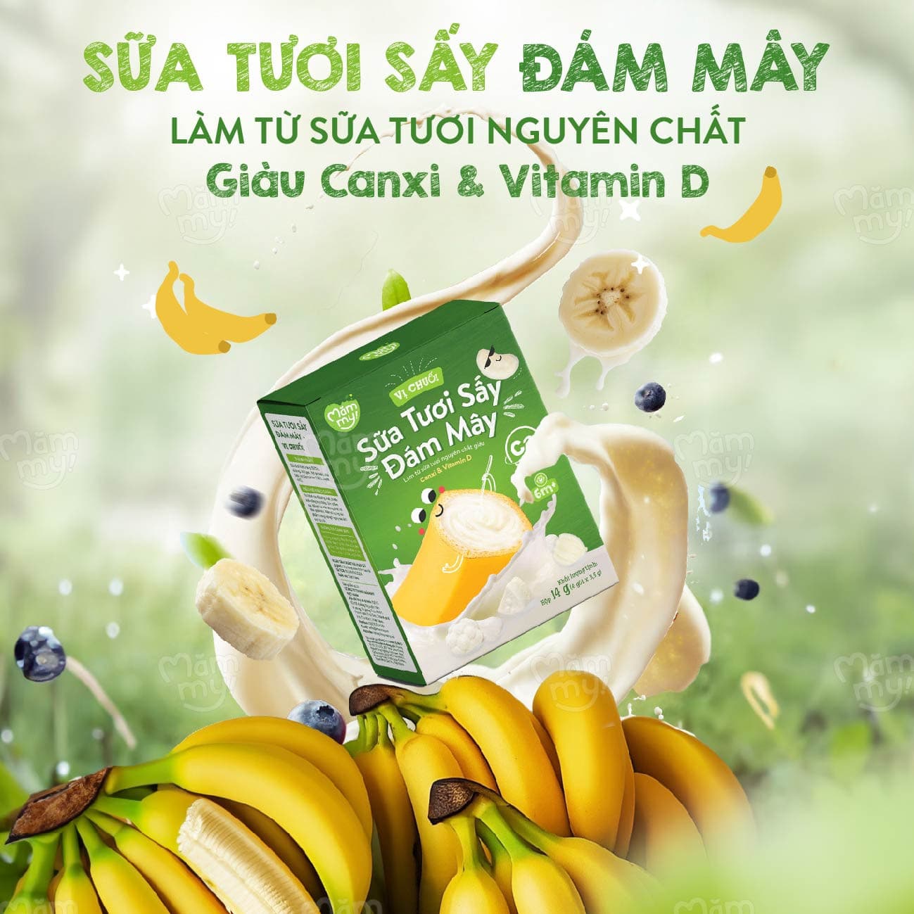 Sữa tươi sấy Vị Chuối - Hộp 14g 42