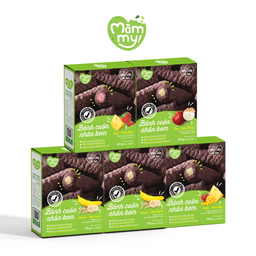 Combo 5 Bánh ăn dặm cuộn nhân kem