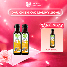 Dầu chiên xào cho bé Mămmy 100ml [MUA 2 TẶNG 1]