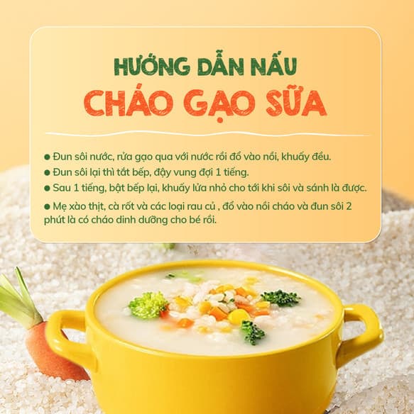 Combo 3 gạo sữa hữu cơ - Hũ 140g [Mua 3 tặng 3] 8