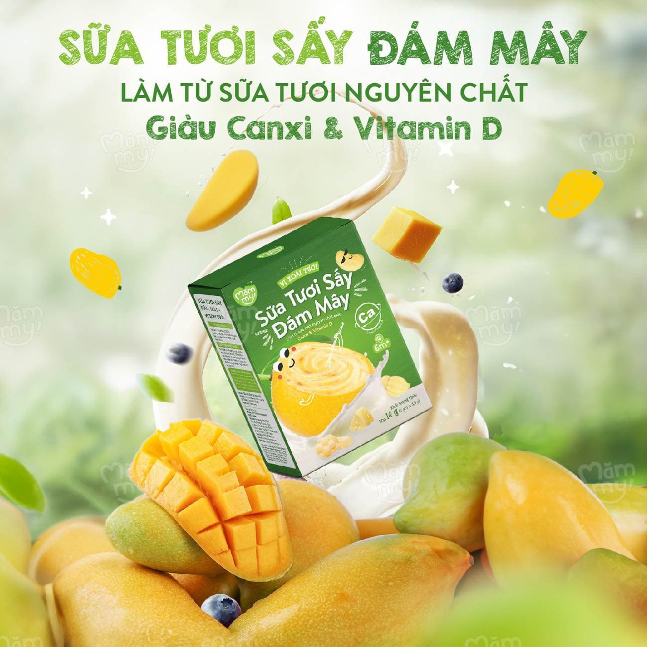 Combo 3 sữa tươi sấy - Hộp 14g [Mua 3 tặng 2] 16