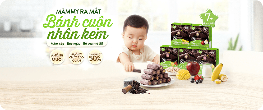 MAMMY RA MẮT - Veggie minibites - Thơm ngon tự nhiên