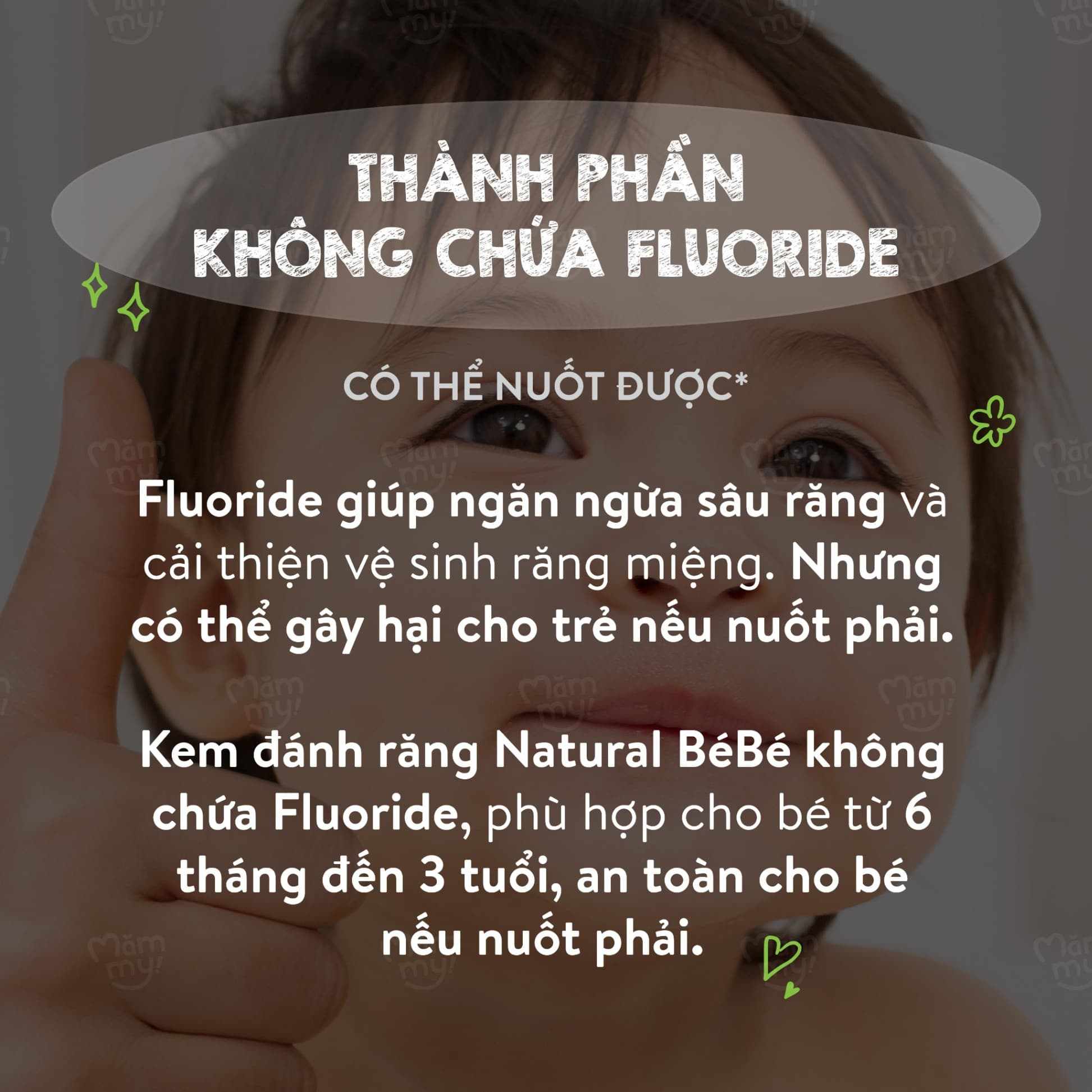 Kem đánh răng thảo dược Natural BéBé 2