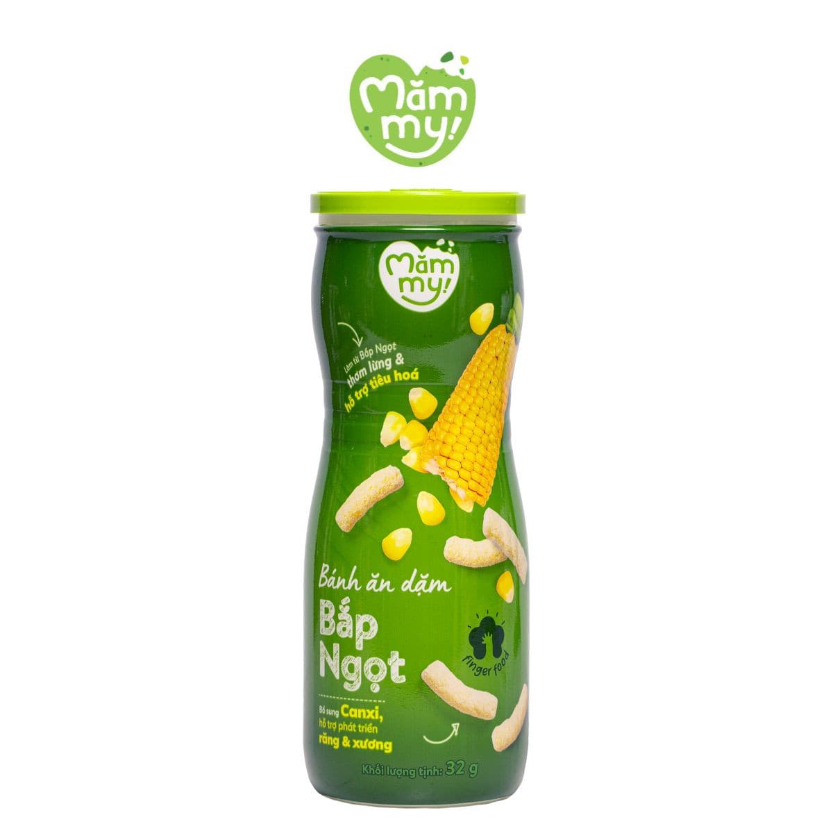 Bánh ăn dặm vị Bắp ngọt - Hũ 32 g
