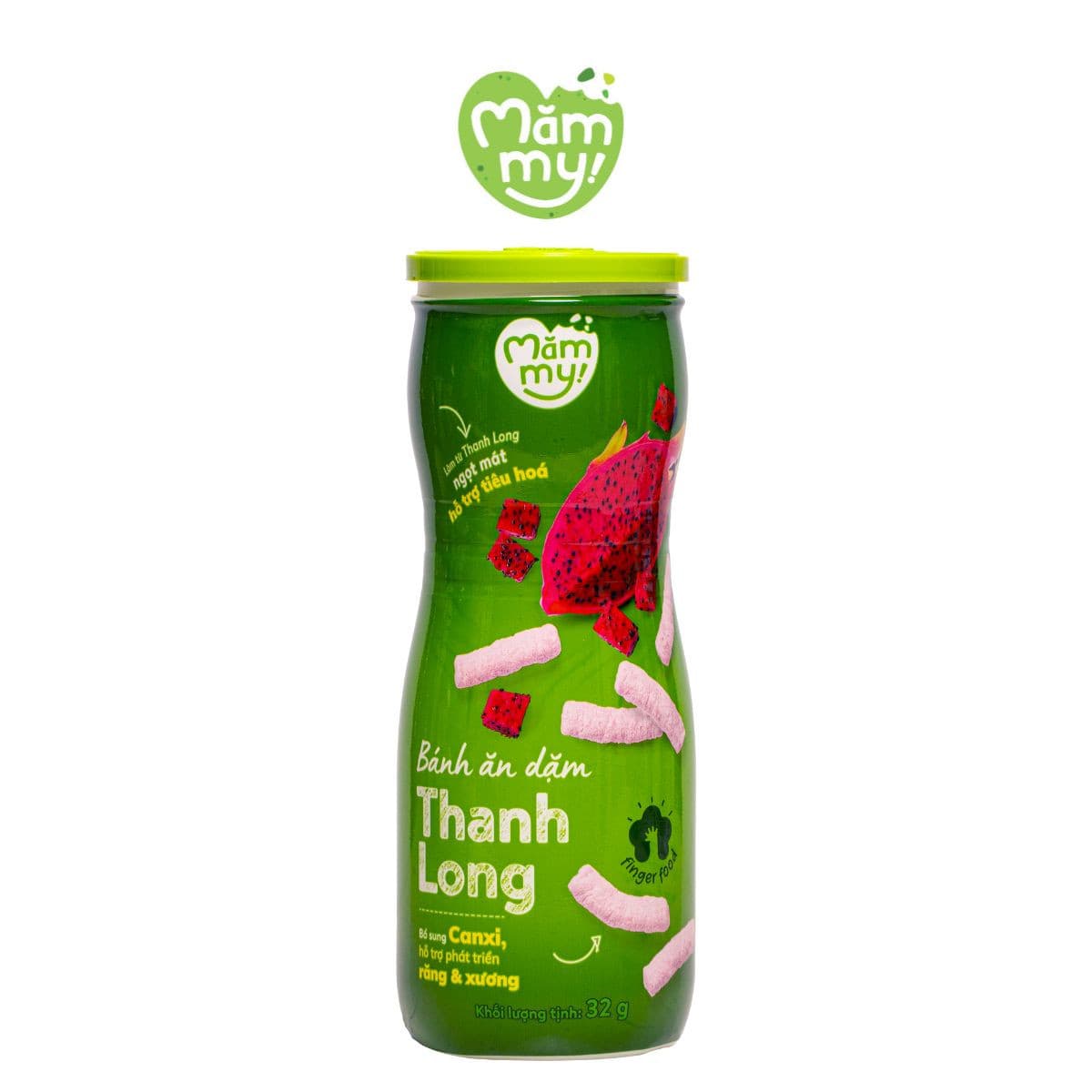 Bánh ăn dặm vị Thanh Long - Hũ 32 g