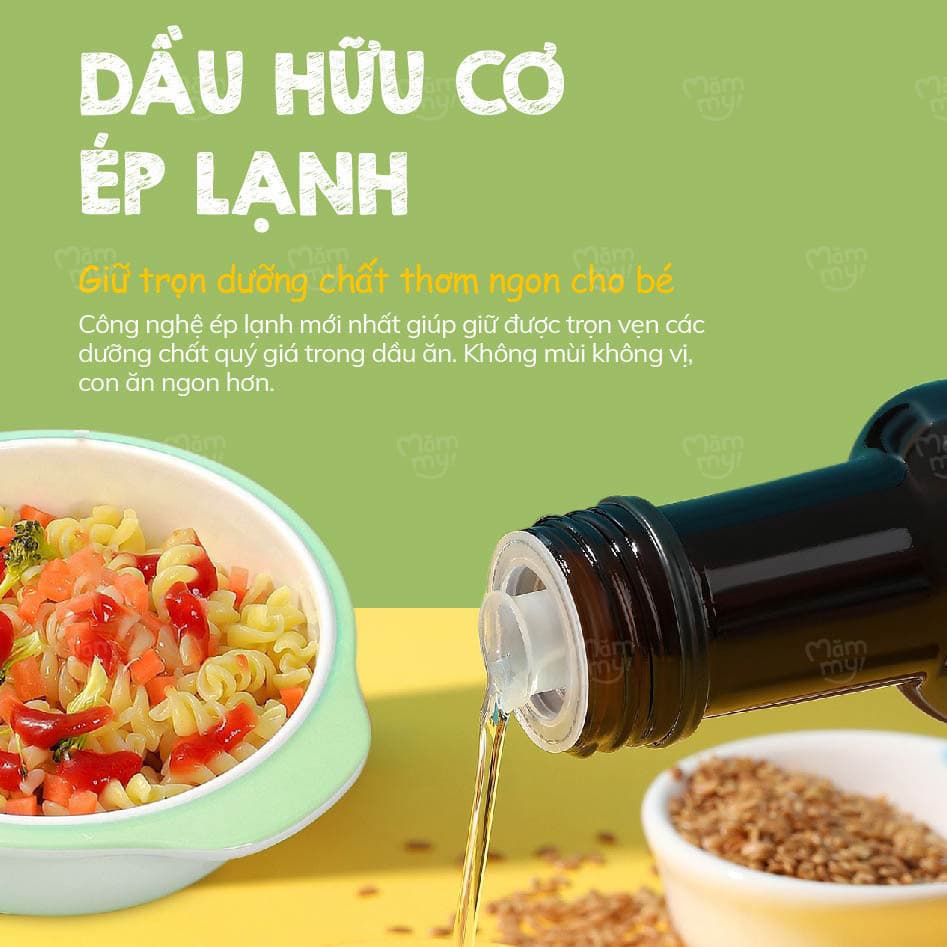 Dầu ăn dặm gấc - Chai 100ml 4