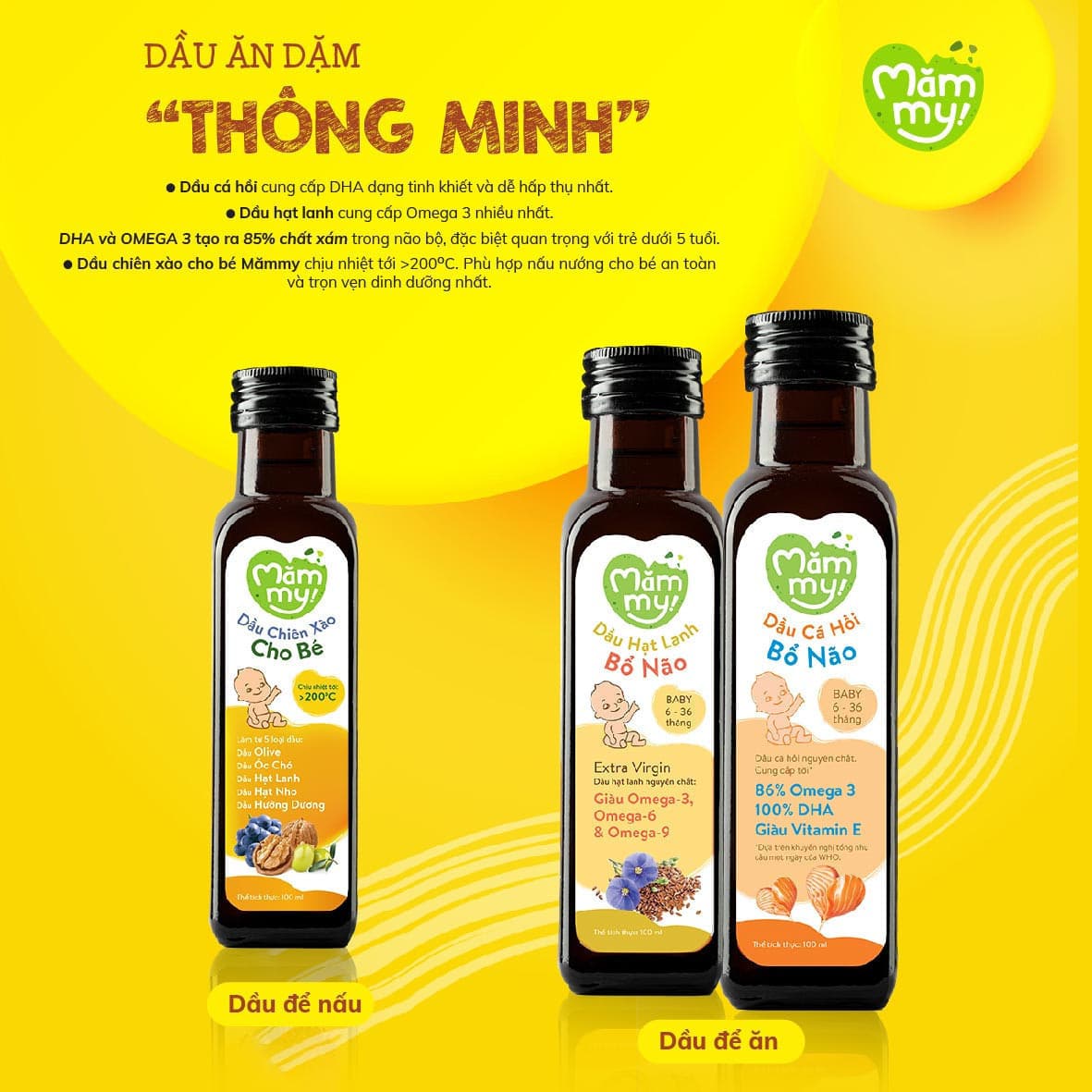 Dầu ăn dặm gấc - Chai 100ml 3
