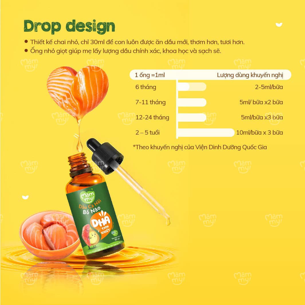 Dầu ăn dặm gấc - Chai 100ml 5