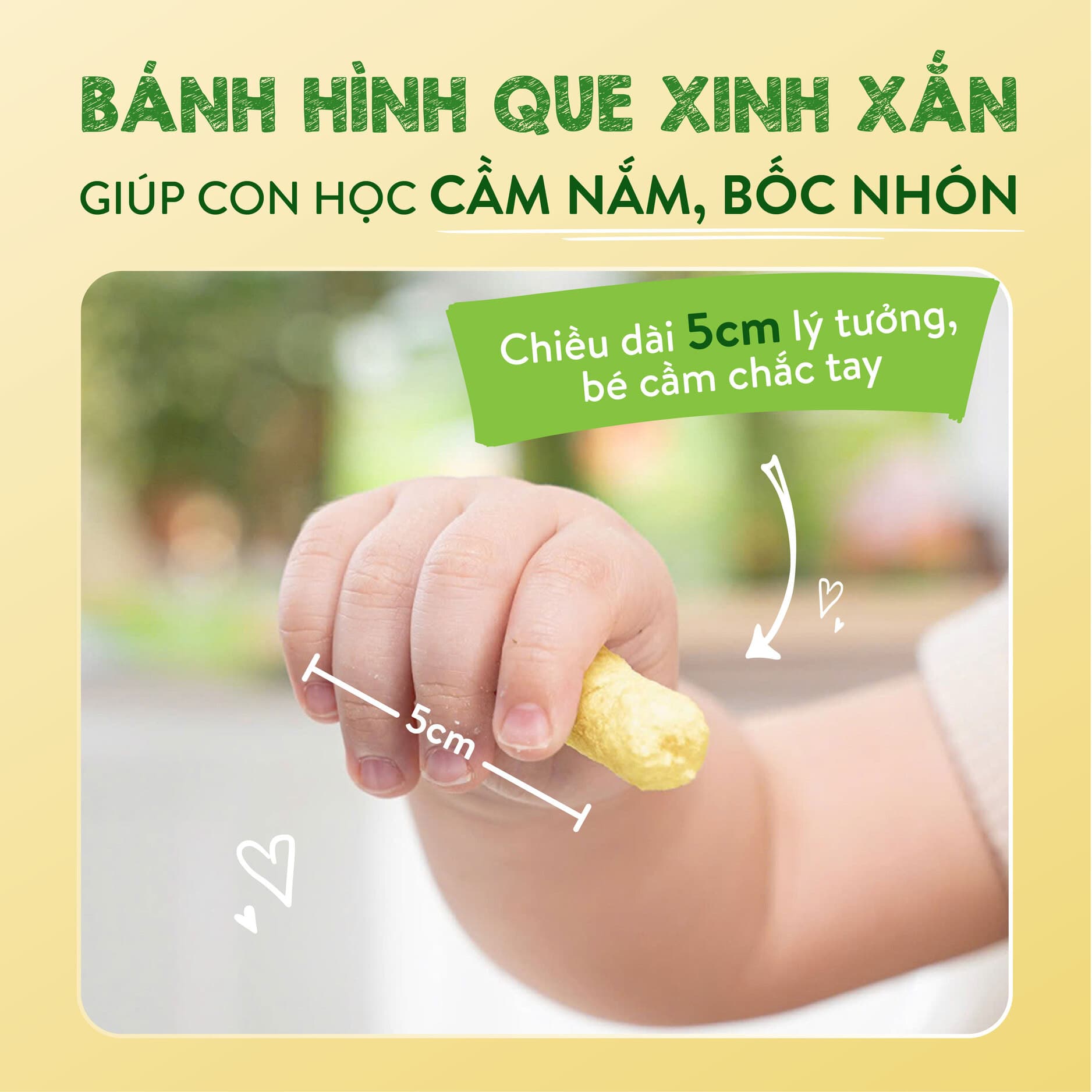 Bánh ăn dặm vị xoài - Túi 35g 4
