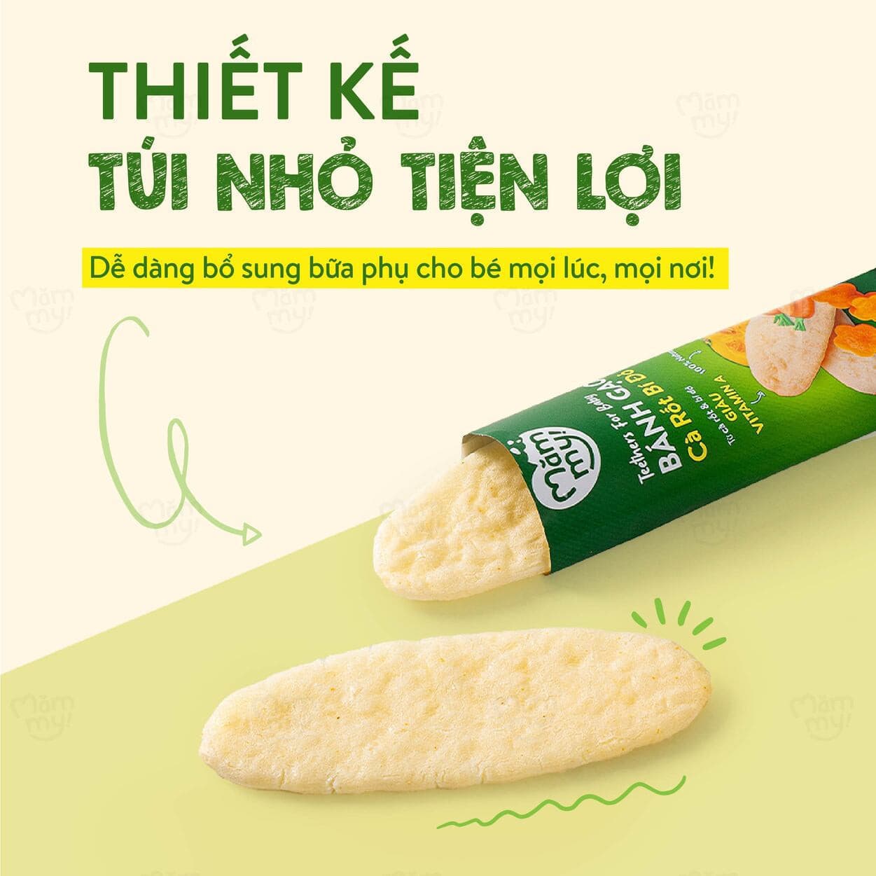Bánh gạo Vị Chuối - 50 g 4