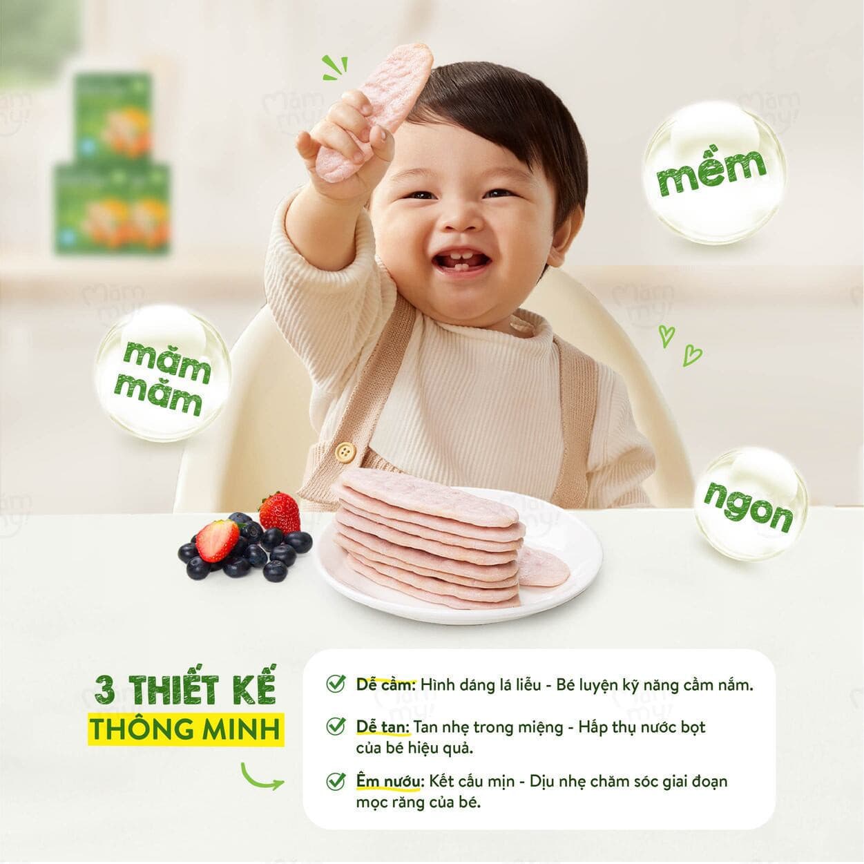 Bánh gạo Vị Chuối - 50 g 7