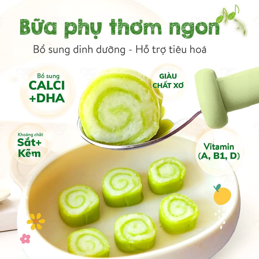 Bột Làm Bánh Crepe Hoa Quả - Hộp 60g 8