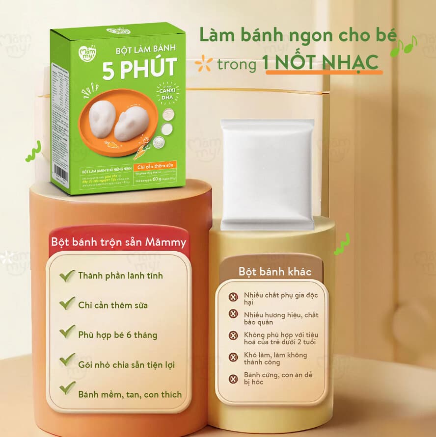 Bột làm bánh panna cotta thỏ núng nính - Hộp 60g 8