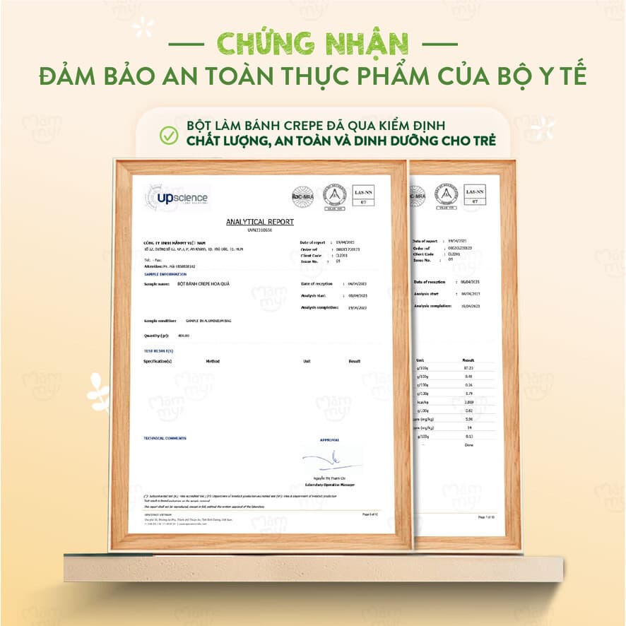 Bột Làm Bánh Crepe Hoa Quả - Hộp 60g 11