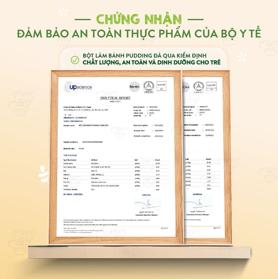Bột Làm Bánh Pudding Chân Gấu - Hộp 60g 4