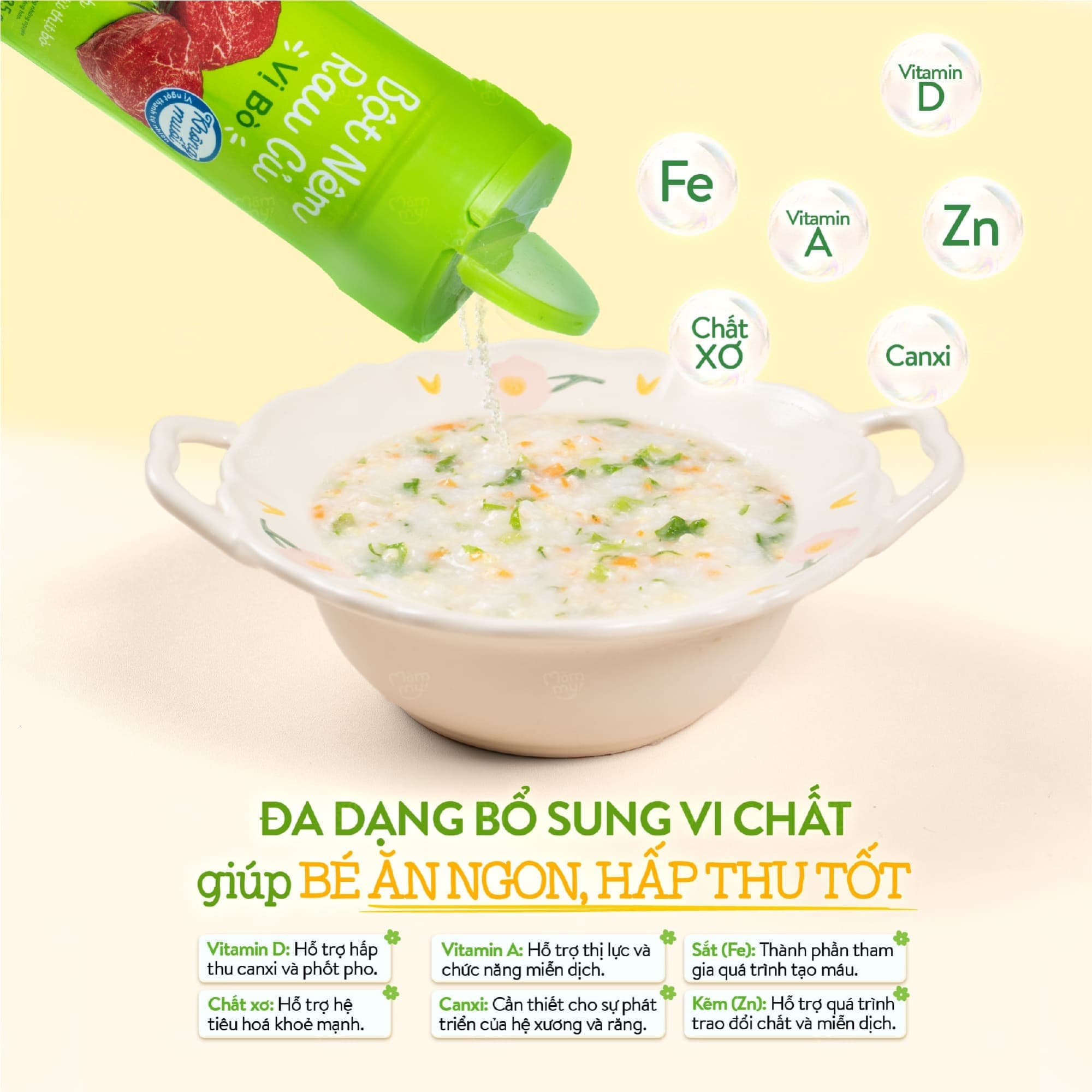 Bột nêm rau củ Mămmy - Hũ 85g 5