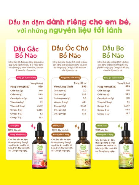Set Dầu Núng Nính - Pure Natural 90 ml 5