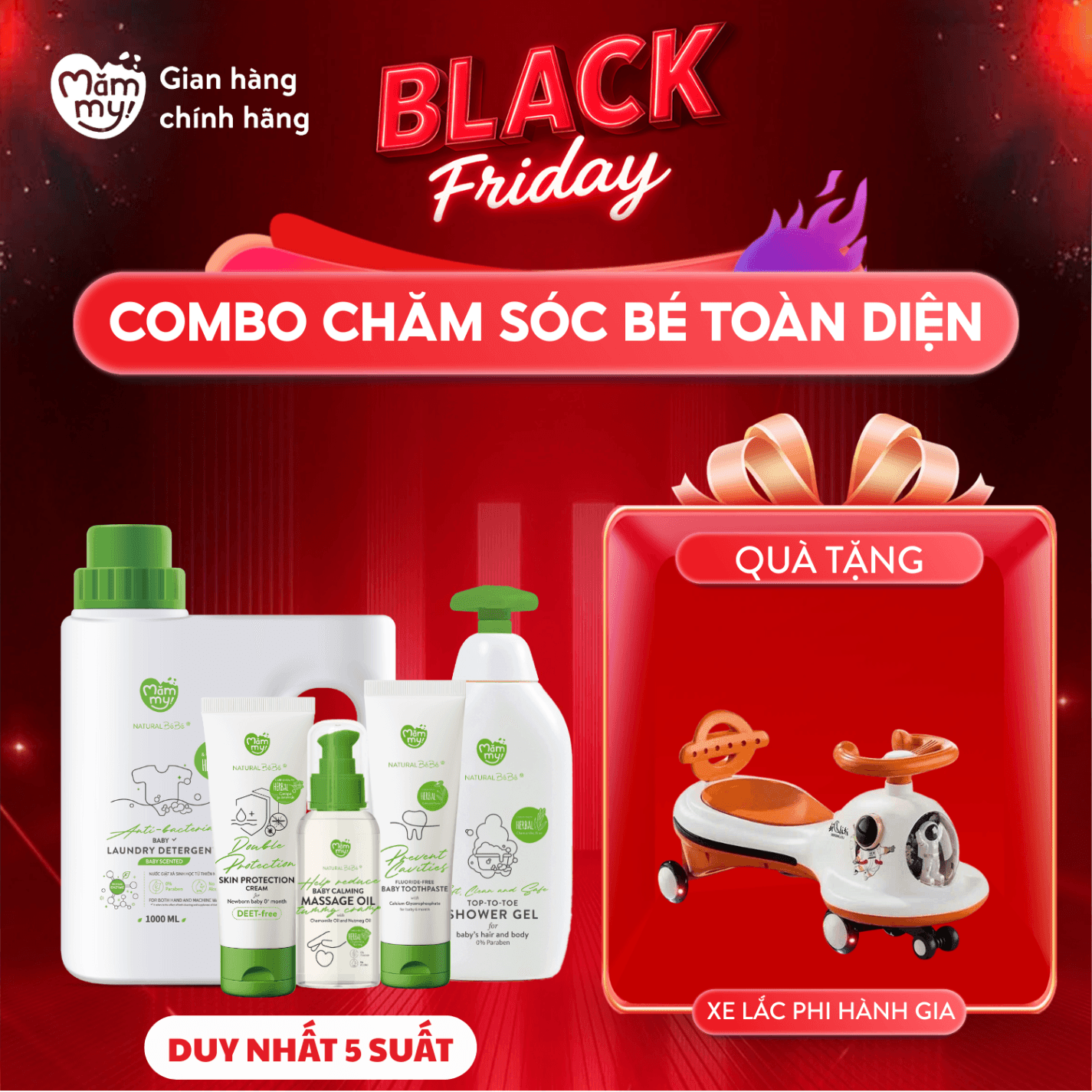 Combo chăm sóc toàn diện cho bé 11