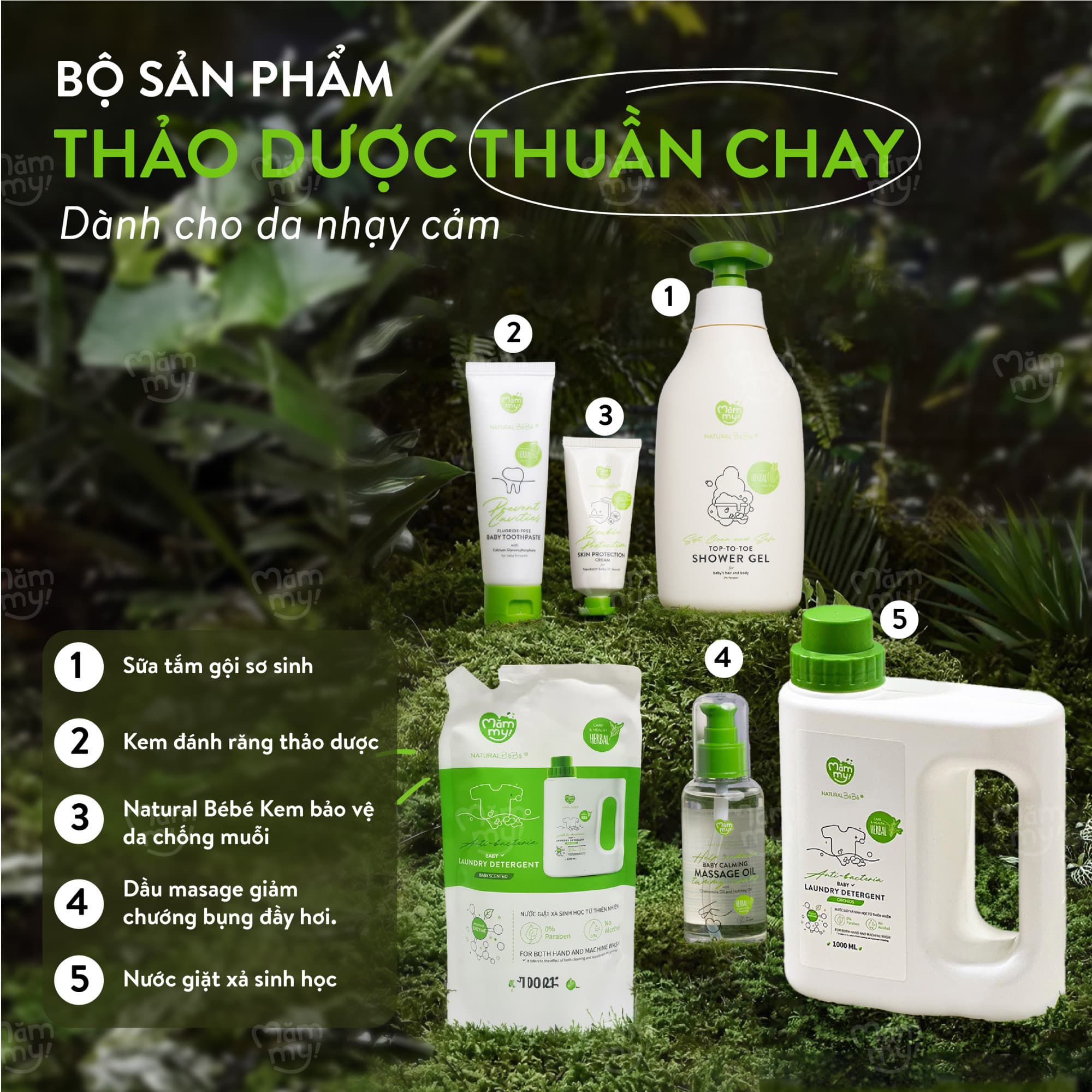 Combo chăm sóc toàn diện cho bé 3