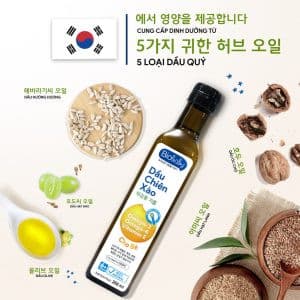 Dầu chiên xào ăn dặm Biobaby - Chai 250ml 2